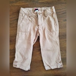 GAP Kids Girls 5R khaki Capri pants
